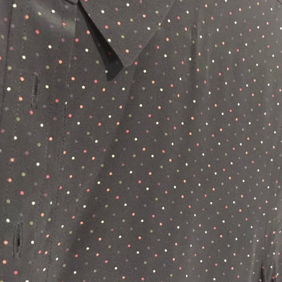 Equipment 100% Silk Long Sleeve Dress w/ Pockets - Picture 4 of 10